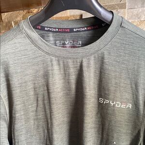 NEW W TAGS - Spyder dark green Long Sleeve Tees for Everyday Comfort